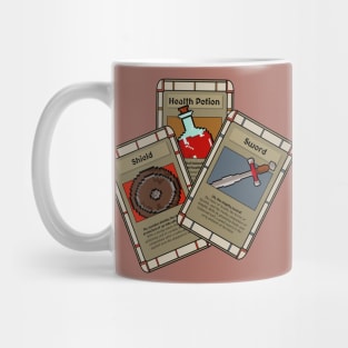 Stack of Trading Cards No 2 - Role Playing Game Mug